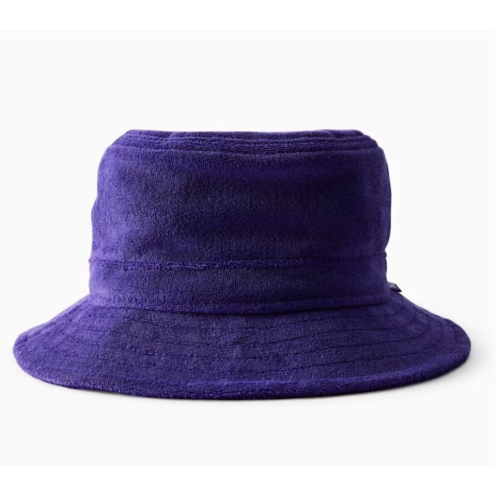 Tna Bucket Hat Womens M/L Purple Terry Cloth Aritzia Streetwear Summer Sun Beach